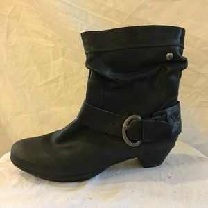 Pikolinos "Brujas" Moto Leather Ankle Boot